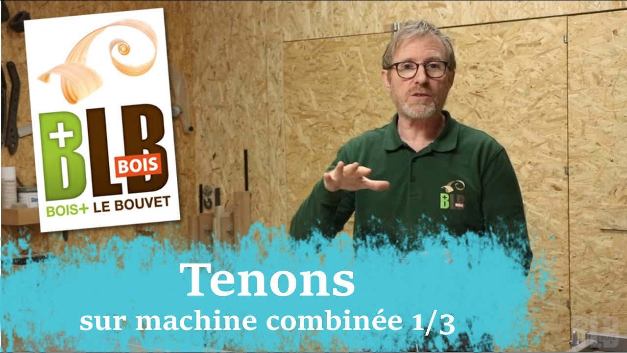 Tenon sur machine combinée 1/3