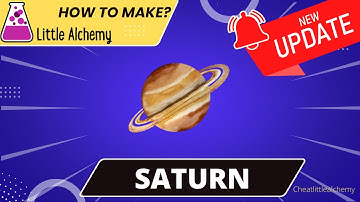 How To make  Saturn In Little Alchemy  | Full Walkthrough |Hints | Cheats