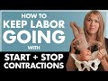 Start and Stop Contractions | WHAT TO DO WHEN LABOR DOES NOT PROGRESS Prodromal Labor vs True Labor