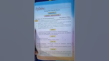 B.sc (Med.) Zoology 5th  semester  syllabus  #MDU #KUK #CDLU #IGU