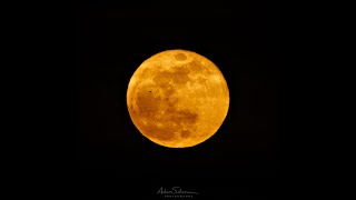 Social media connects photographer with total stranger who photobombed moon pic