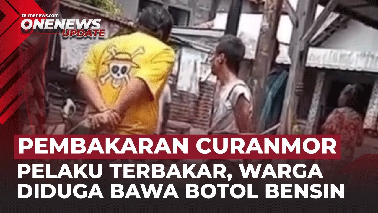 Polisi Selidiki Aksi Pembakaran Pelaku Curanmor di Surabaya, Ada Warga Bawa Bensin | OneNews Update