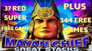 ***HANDPAY #4 (1804)*** 768x BET - MAYAN CHIEF GREAT STACKS LATE NIGHT PLAY AT VALLEY VIEW CASINO screenshot 1