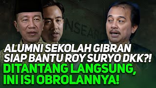 ALUMNI SEKOLAH GIBRAN SIAP BANTU ROY SURYO DKK?! DITANTANG LANGSUNG, INI ISI OBROLANNYA!