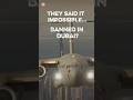 BANNED IN DUBAI? C-17 Flyby ✈️ #shorts#impossible