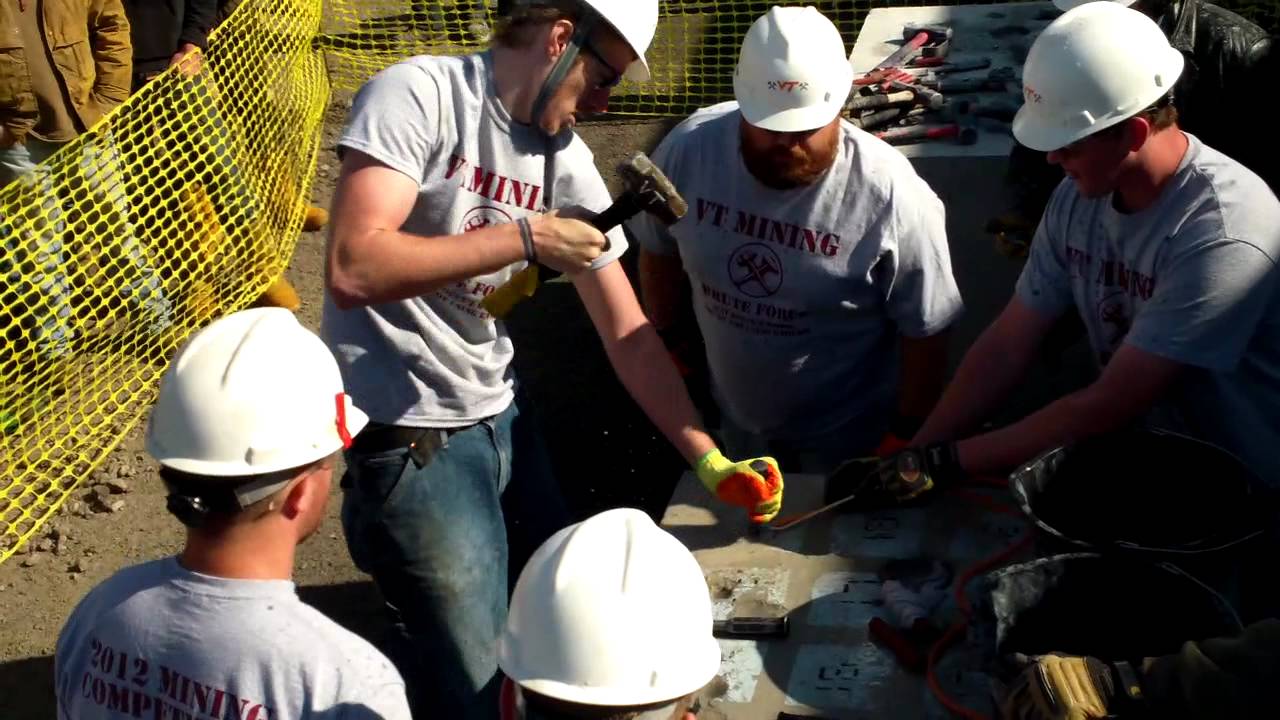 Hand Steeling - 2012 Intercollegiate Mining Games