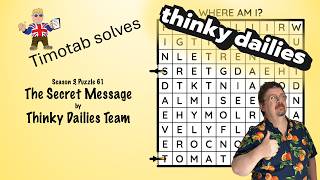 Thinky Dailies - Season 3, Episode 61: The Secret Message by Thinky Dailies Team