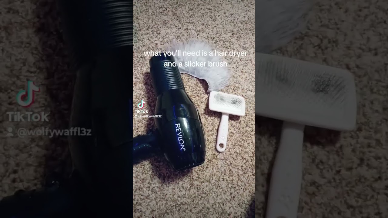 how to fix the creases in faux fur 