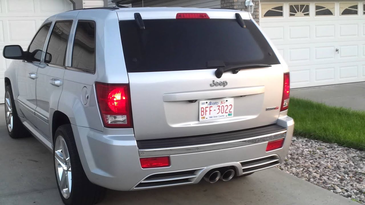 Jeep SRT8 Cold Start Jumping Idle YouTube