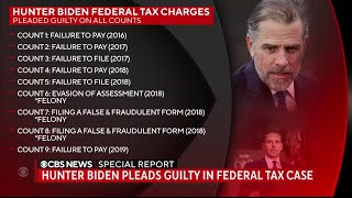 Hunter Biden enters surprise guilty plea to avoid tax trial months after his gun conviction