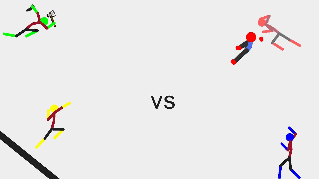 Red vs blue vs yellow vs green YouTube