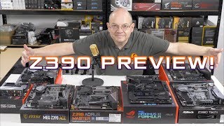 Intel Z390 Preview  Leo gets ALL the boards!