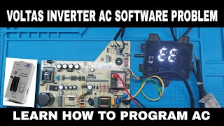 VOLTAS INVERTER AC SOFTWARE PROBLEM | EEPROM  | Mfix pcb repair solutions |