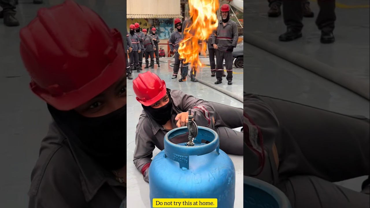 This Fire Test Freezes Everyone 😨🔥