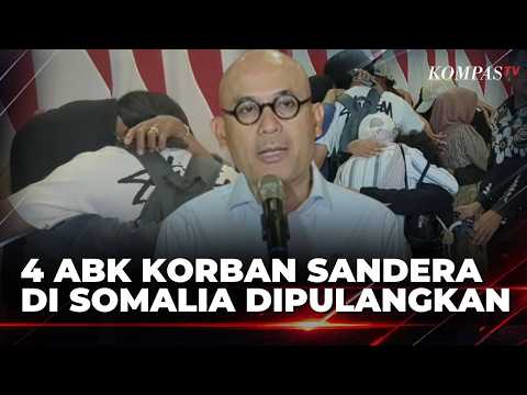 Emotional Homecoming! 4 Indonesian Crew Members Held Hostage in Somalia Finally Return Home | KOM...