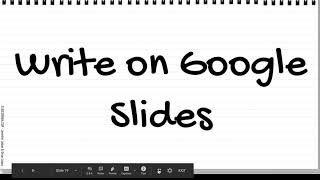 How to Use Web Paint Extension on Slides Profile