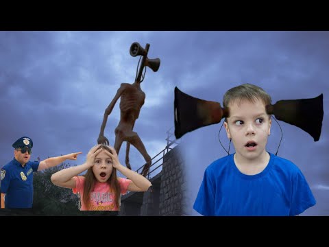 Siren Head & Cartoon Cat in the Real Life