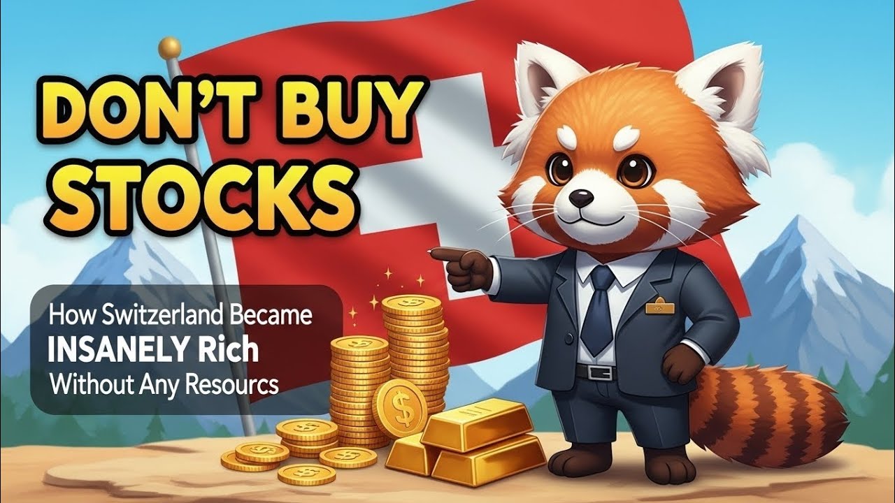 How Switzerland Became INSANELY Rich Without Any Resources🤑💯