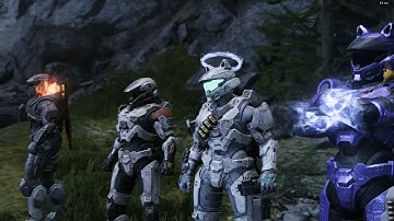 [4K] Halo Infinite BTB CTF on Deadlock. Some teammates playing Objective :D