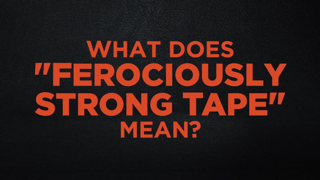 T Rex Duct Tape  Ice Breaking