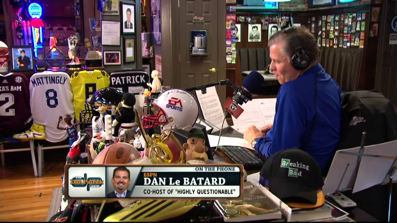Dan Le Batard on the Dan Patrick Show (Full Interview) 6/13/14