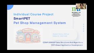 [Task 1] Course Project: SmartPET - a Pet Shop Management System