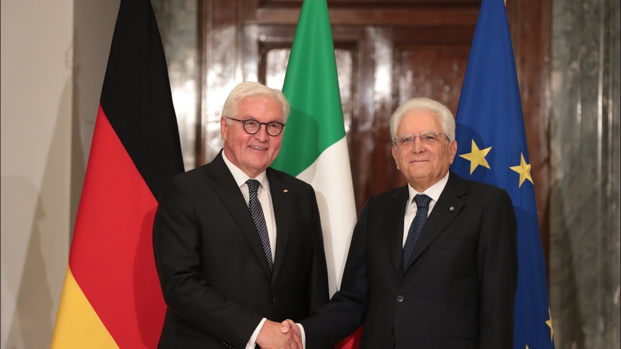 il Presidente Mattarella riceve il Presidente della Repubblica Federale di Germania