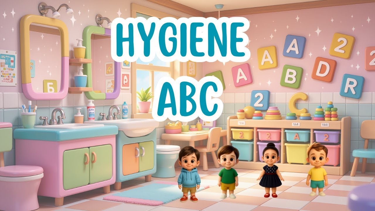 ABC Hygiene Song for Kids 🧼✨ | Healthy Habits A–Z | Learning Fun by JollyJube 🧸