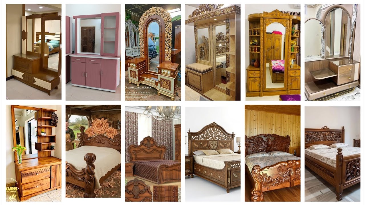 Latest beautiful 😍 dressing table & wooden bed designs ❤️💥💕 2025
