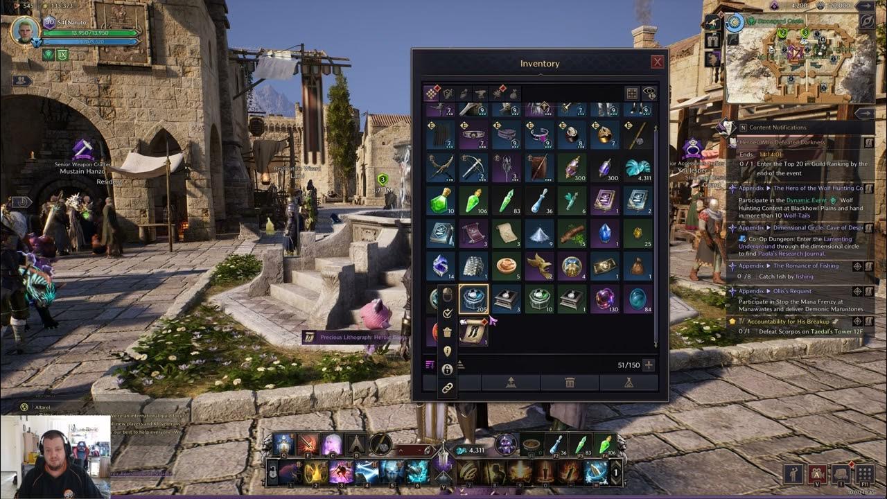 THRONE AND LIBERTY 2024 How to copy Armor to blank Lithograph!!! YouTube