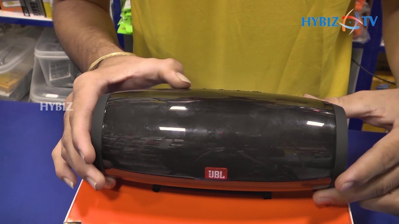 newspaper mockup JBL Bluetooth Speakers Sound Test