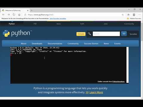 Variablen tauschen in Python
