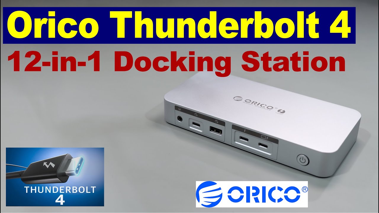 Transform Your Workspace With 12 Essential Ports - Orico Docking Station