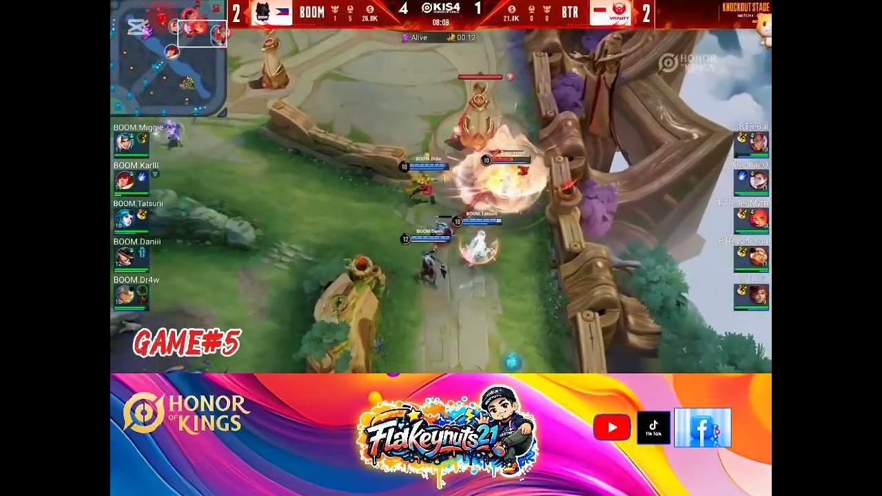 Team BOOM🇵🇭  VS Team BTR 🇮🇩 KIS4 2026 GAME5 02/06/26 