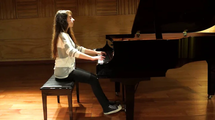 Claudia Roa - Concurso de Piano 2015, Nivel 2. Rad...