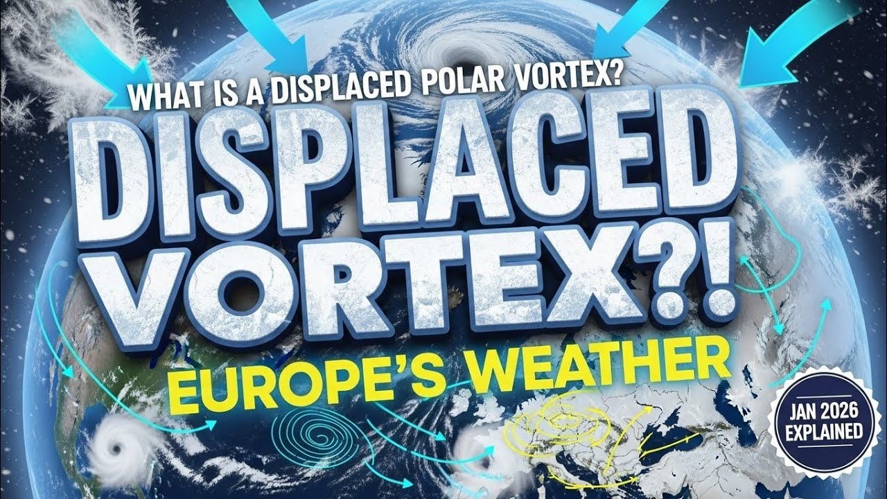 Что такое смещенный полярный вихрь? Объяснение того, что станет причиной сильных погодных явлений...