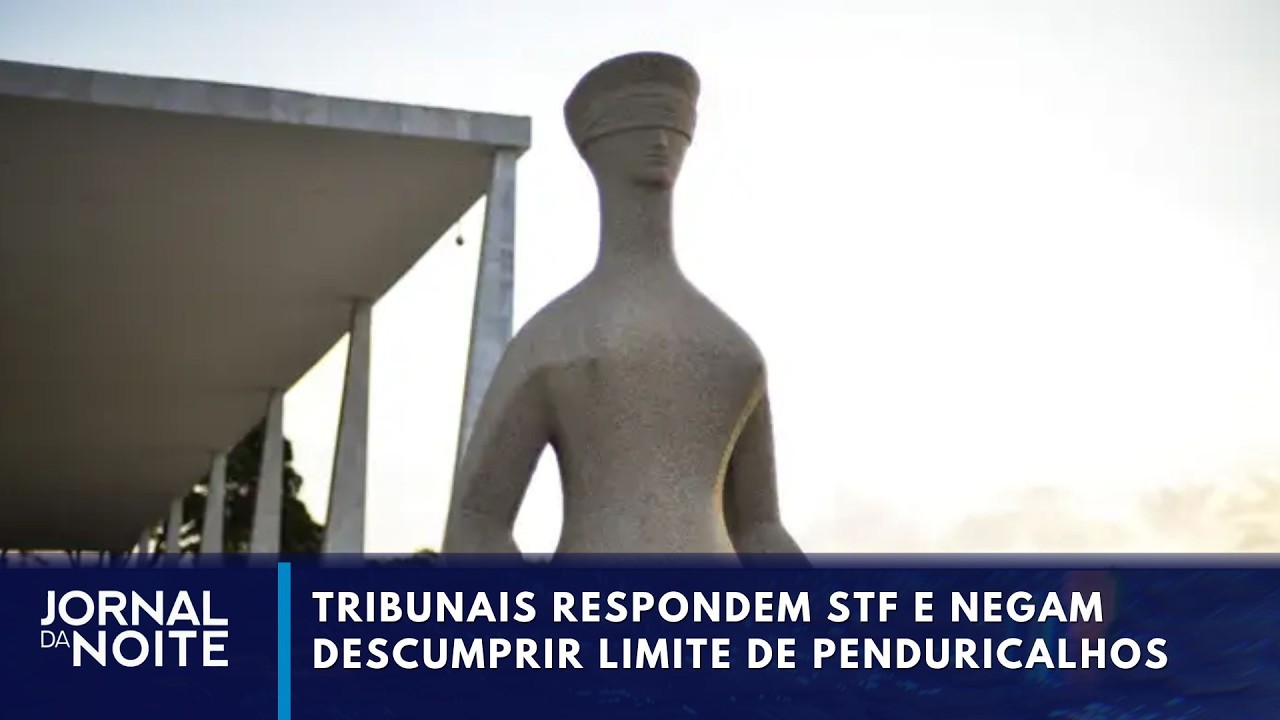 Tribunais respondem ao STF e negam descumprir limite de penduricalhos | Jornal da Noite