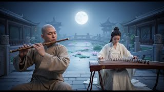 Bamboo Drift – Guzheng And Flute Meld With Rain And Whispering Winds For Gentle Zen