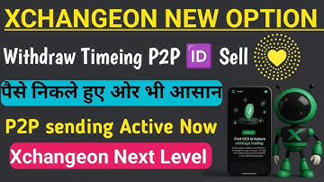 Xchangeon Withdraw new Prosse and P2P 🆔 Send ? Xchangeon bot wallet to withdraw with 2 mint // BLove
