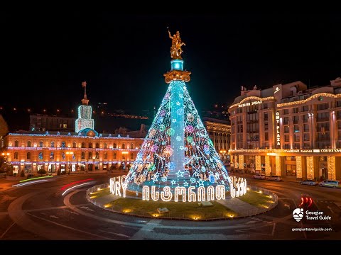 New year in Tbilisi, Georgia | ახალი წელი თბილისში