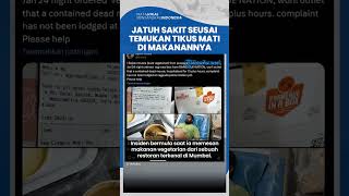 Temukan Tikus Mati di Dalam Makanan yang Ia Pesan, Pria Asal India Ini Langsung Jatuh Sakit