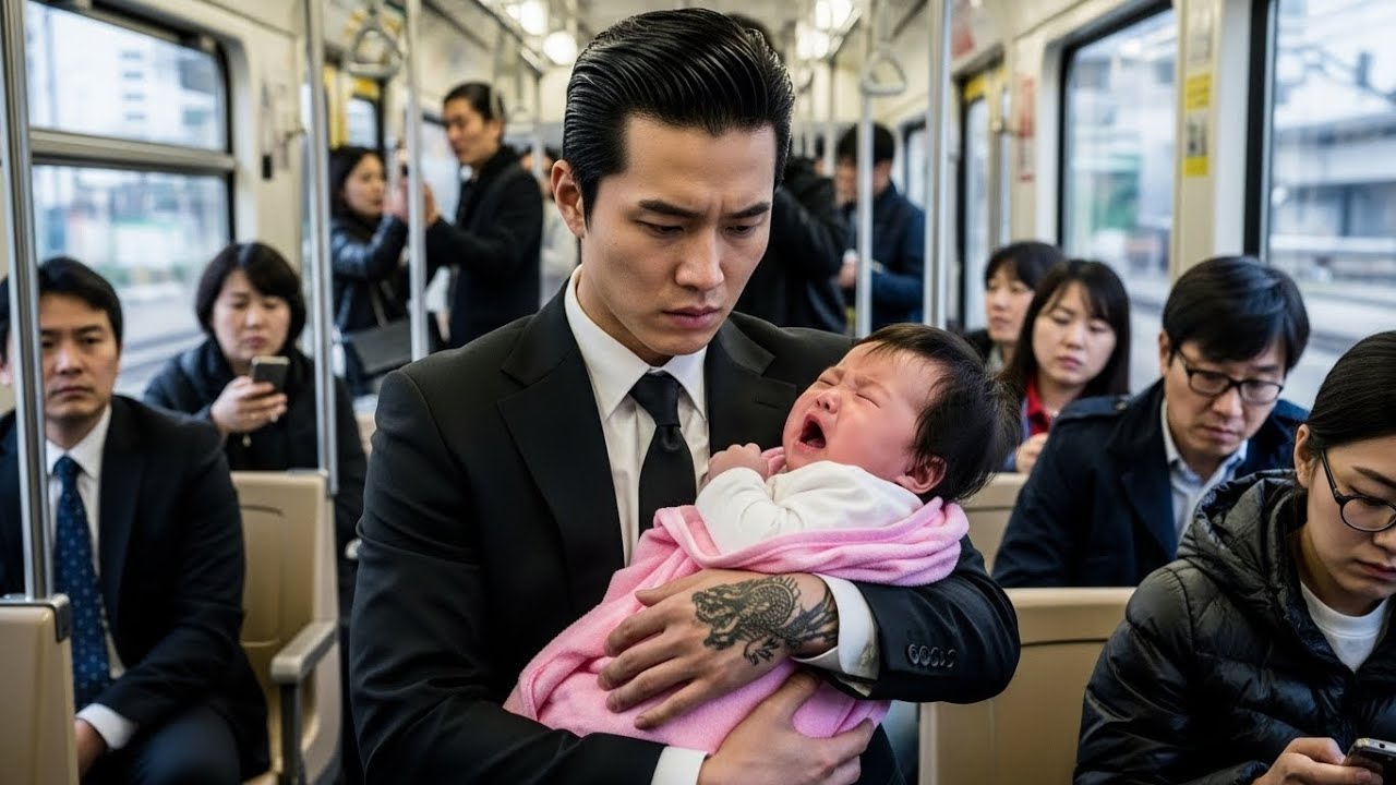 Korean Mafia Boss's Baby Keeps Crying On The Train - Until A Black Single Mother Did Unthinkable
