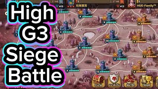 High G3 Siege Battle ⚔️ Amity ⚔️ 玩物寶貝 ⚔️ HUE-Family™ ⚔️SummonersWar⚔️