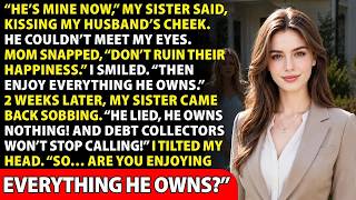 My Sister Stole My Husband—She Had No Idea the House, Cars, and Company Were Mine