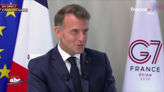 G7 E. Macron Connaît-Il La Danse De La Brioche ? - Labc De Bertrand Chameroy - 15062026