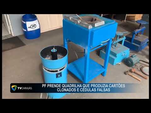 PF prende quadrilha que produzia cartões clonados e cédulas falsas