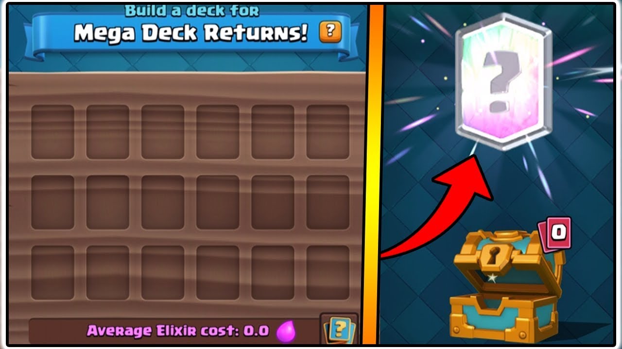 9 WINS MEGA DECK CHALLENGE | CLASH ROYALE | LEGENDARY CARD FROM A GOLD CHEST!