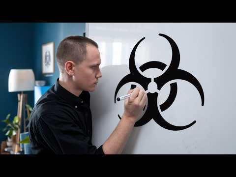 De onde vem o símbolo da sinalização de risco biológico?☣️ | Segurança do Trabalho - SST