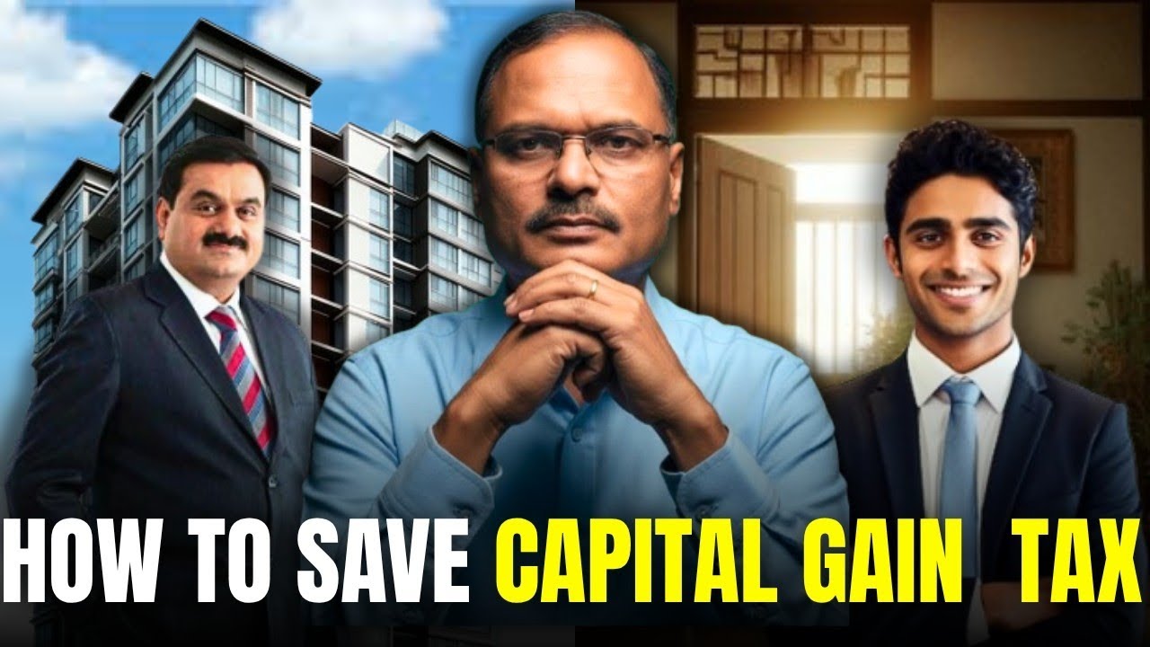 How to save capital gain tax |Tax Saving Hacks| Coach Shivaji 