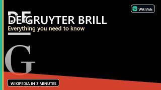 De Gruyter Brill